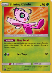 Shining Celebi SM79 Shining Holo Promo - Shining Legends Super Premium Collection